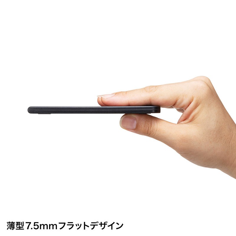 折り畳みスマートフォン タブレットスタンド PDA-STN33BK｜sanwadirect｜03