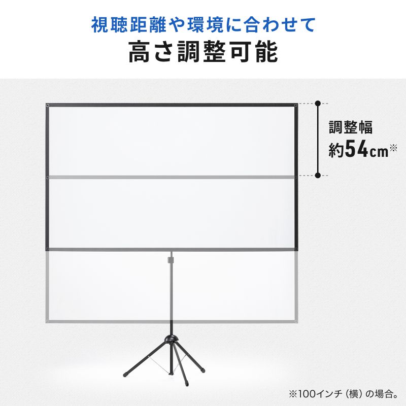 SANWA SUPPLY（サンワサプライ） プロジェクタースクリーン 80インチ