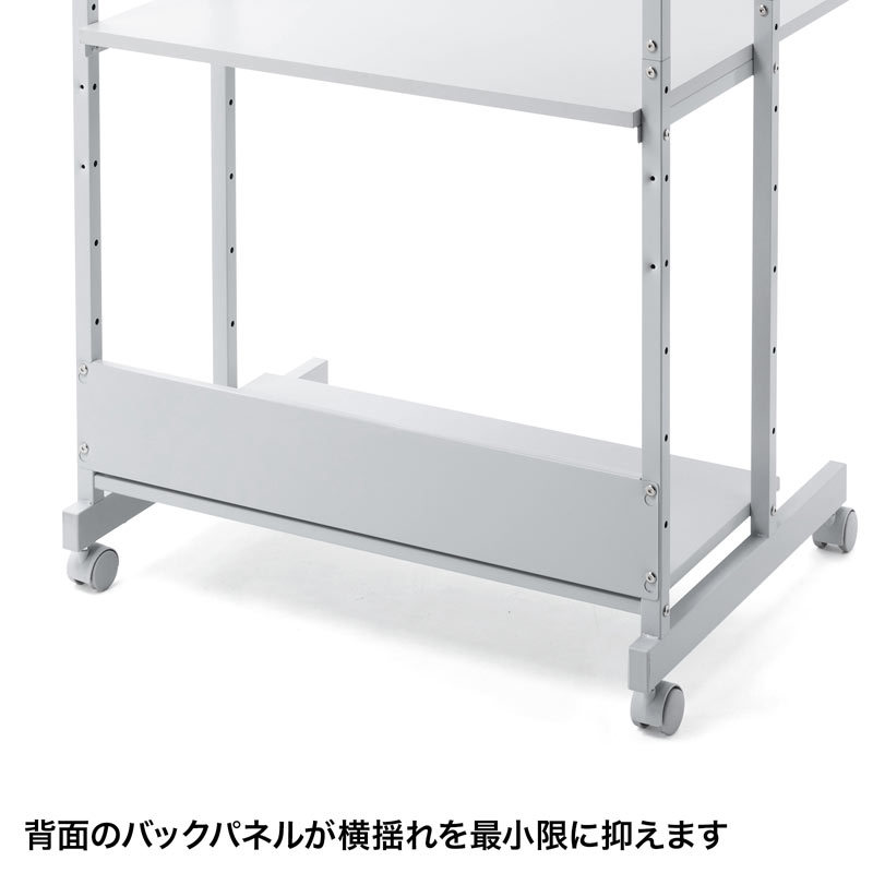 パソコンラック W800×D700×H1400mm（RAC-EC13N2） : rac-ec13n2