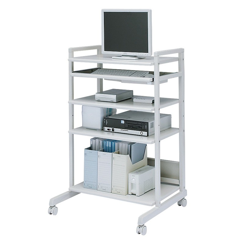 スチール製ハイスタンドパソコンラック（RAC-EC7SN2）_3