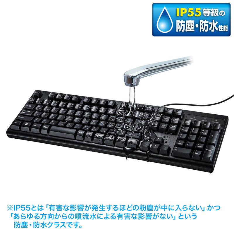 SANWA SUPPLY（サンワサプライ） キーボード 有線 USB A USBキーボード