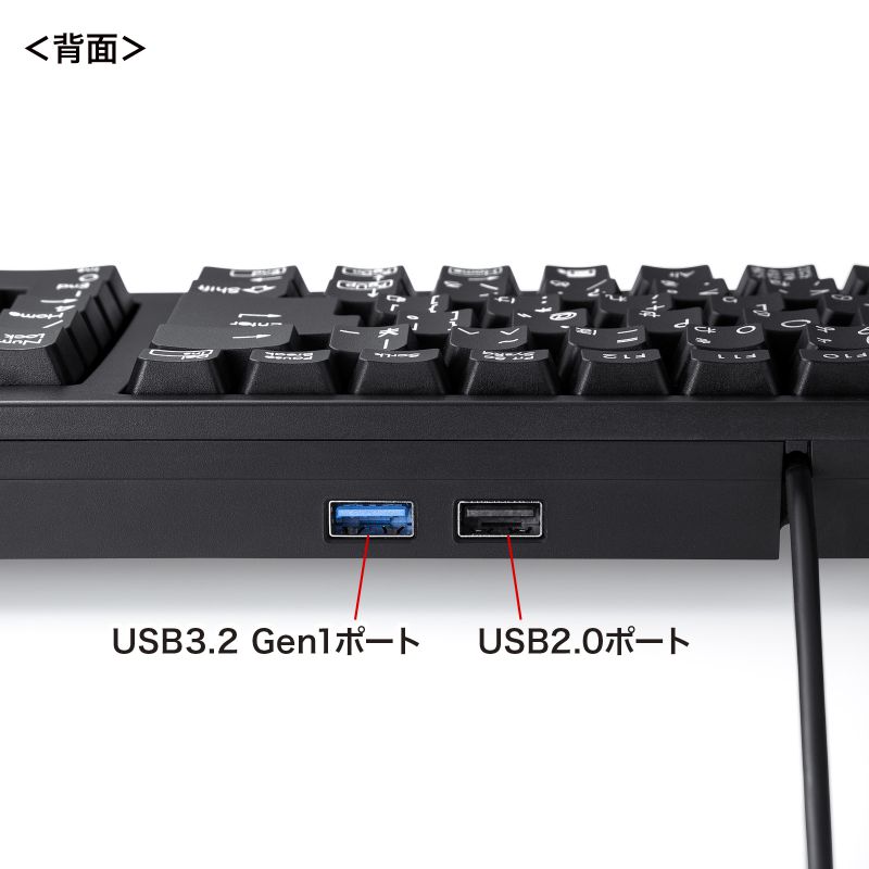 SANWA SUPPLY（サンワサプライ） キーボード 有線 USB A USBキーボード