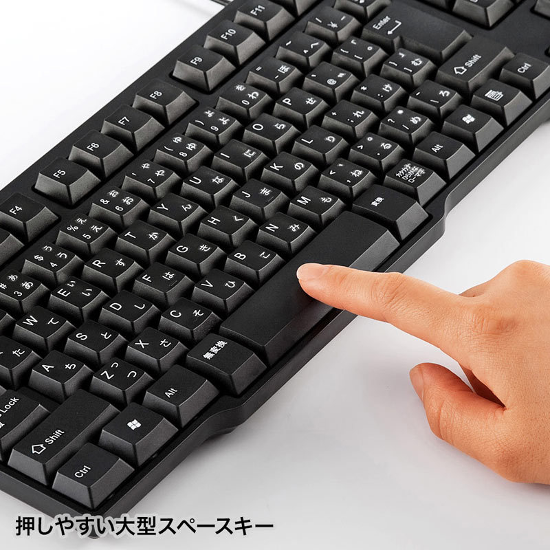 USBキーボード ブラック（SKB-L2UBKN） :SKB-L2UBKN:サンワダイレクト - 通販 - Yahoo!ショッピング