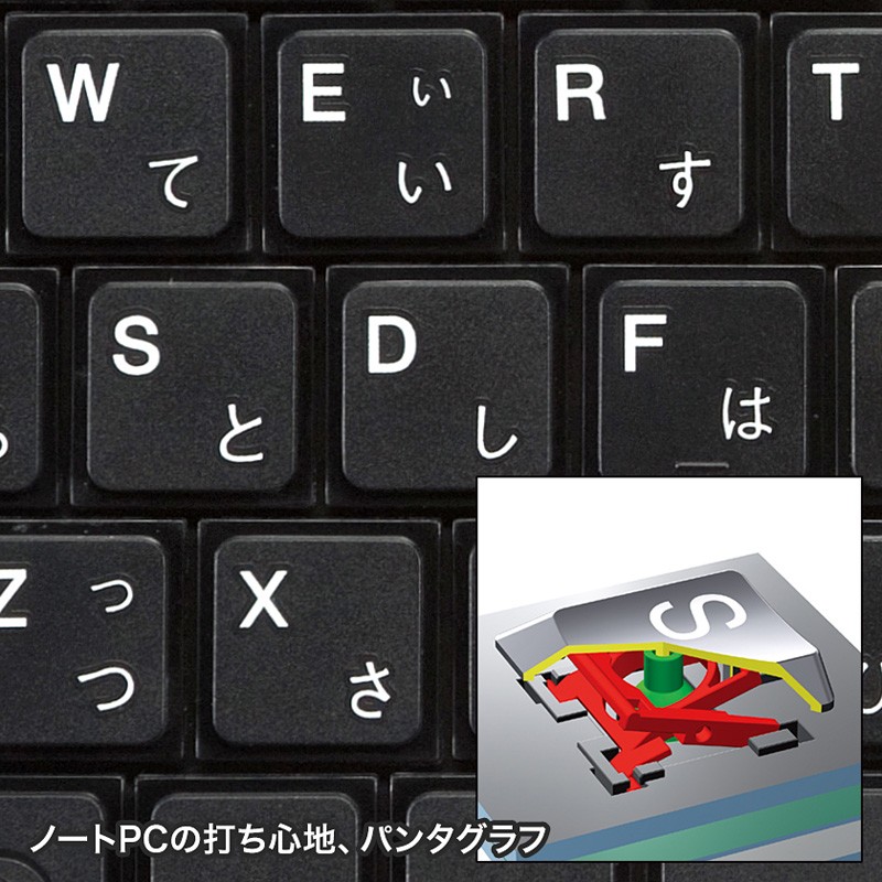 SANWA SUPPLY キーボード 有線 テンキーなし USB A コンパクト