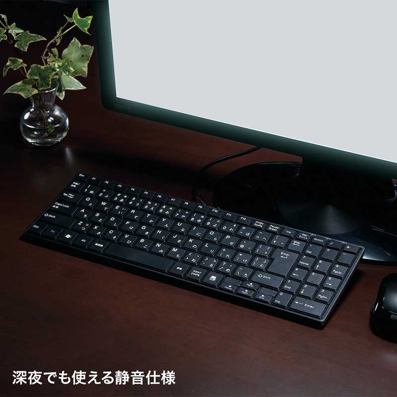 SANWA SUPPLY（サンワサプライ） キーボード 有線 USB A USBキーボード