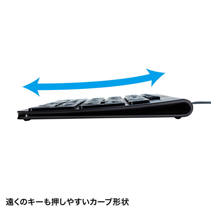 サンワサプライ USB Type-Cスリムキーボード テンキー付き（SKB-SL31CBK） :SKB-SL31CBK:サンワダイレクト - 通販 -  Yahoo!ショッピング