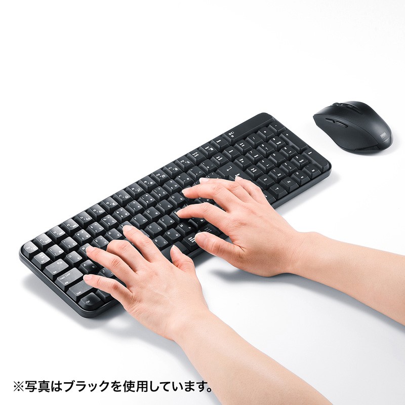 SANWA SUPPLY ワイヤレスキーボード マウスセット 無線 パソコン SANWA SUPPLY ワイヤレスキーボード マウスセット 無線 パソコン
