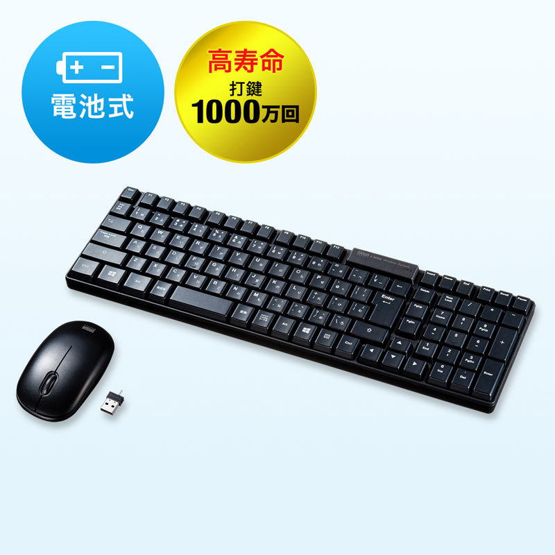 SANWA SUPPLY（サンワサプライ） ワイヤレスキーボード マウスセット
