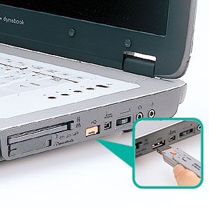 パソコン盗難防止 情報漏洩対策 USBコネクタ取付け セキュリティ（SL-46-D）｜sanwadirect