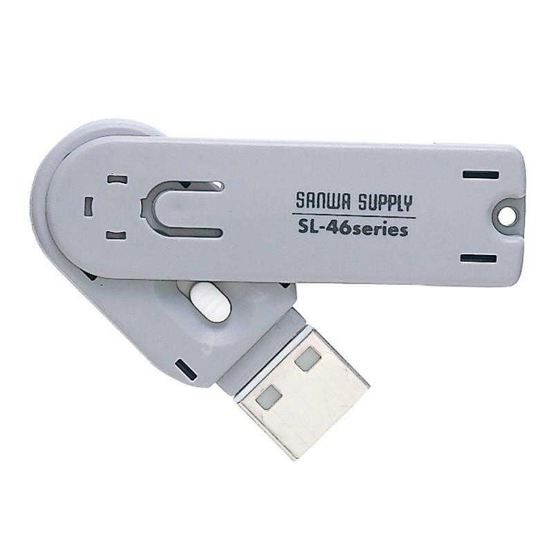 パソコン盗難防止 情報漏洩対策 USBコネクタ取付け セキュリティ（SL-46-W）｜sanwadirect｜04