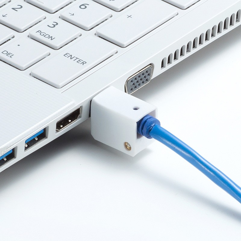 SANWA SUPPLY（サンワサプライ） LANケーブルロック 盗難防止 抜け止め