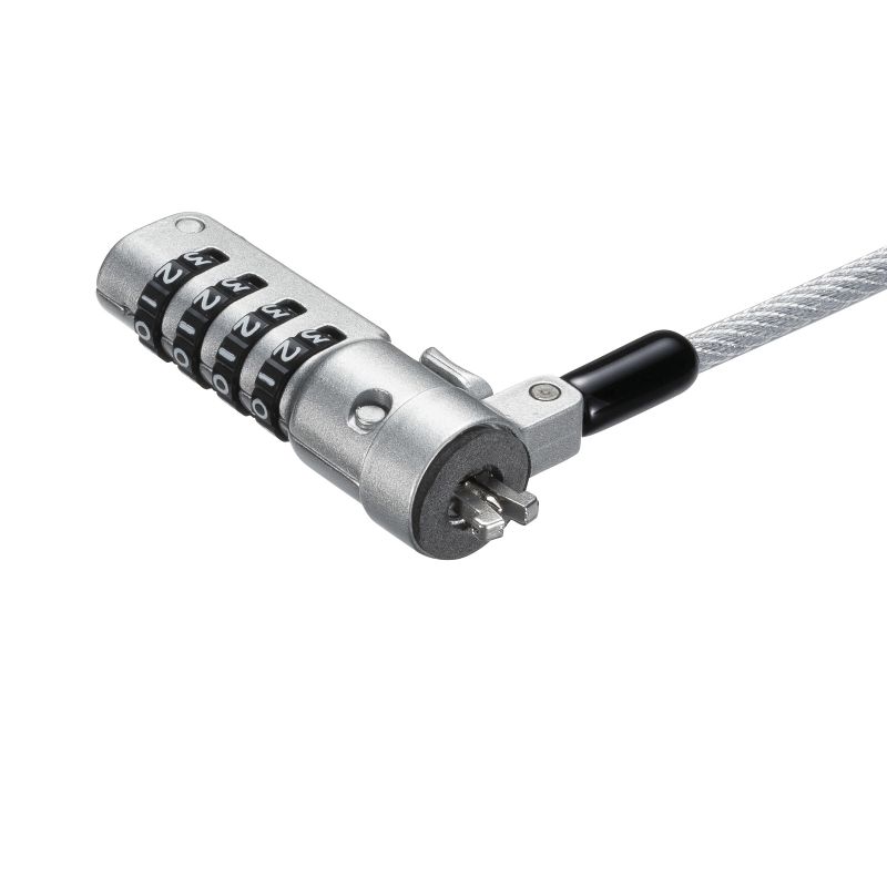 スロット標準＆nano対応セキュリティワイヤー ダイヤル錠（SL-92） :SL-92:サンワダイレクト - 通販 - Yahoo!ショッピング