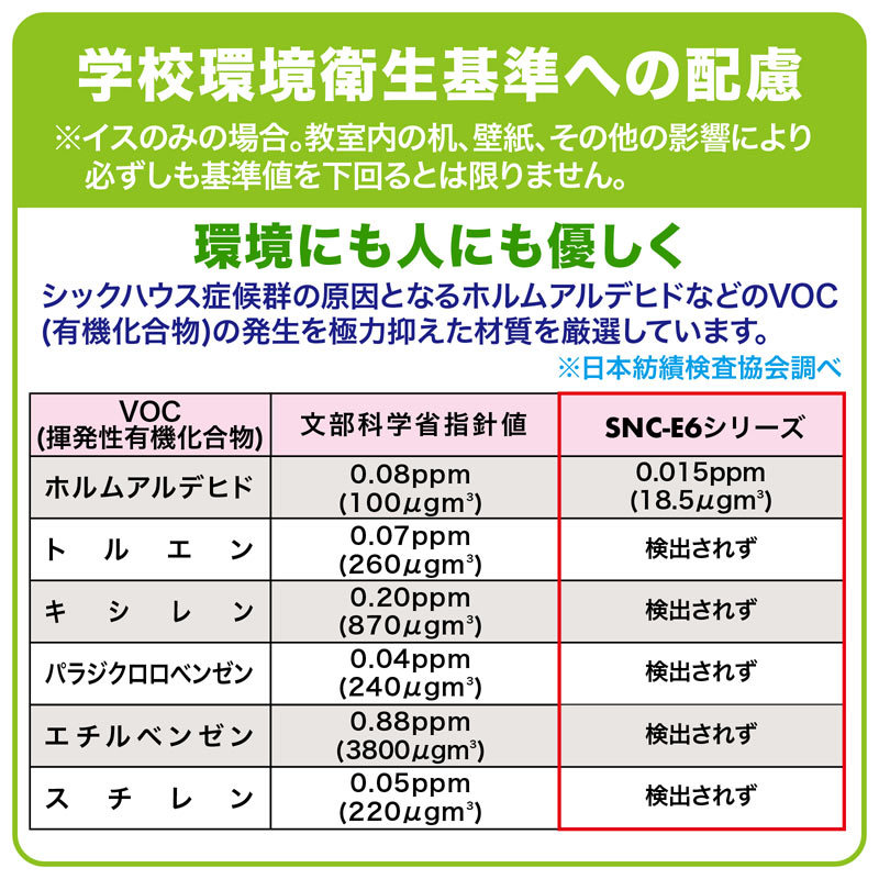 OAチェア ブラック（SNC-E6BK2） : snc-e6bk2 : サンワダイレクト