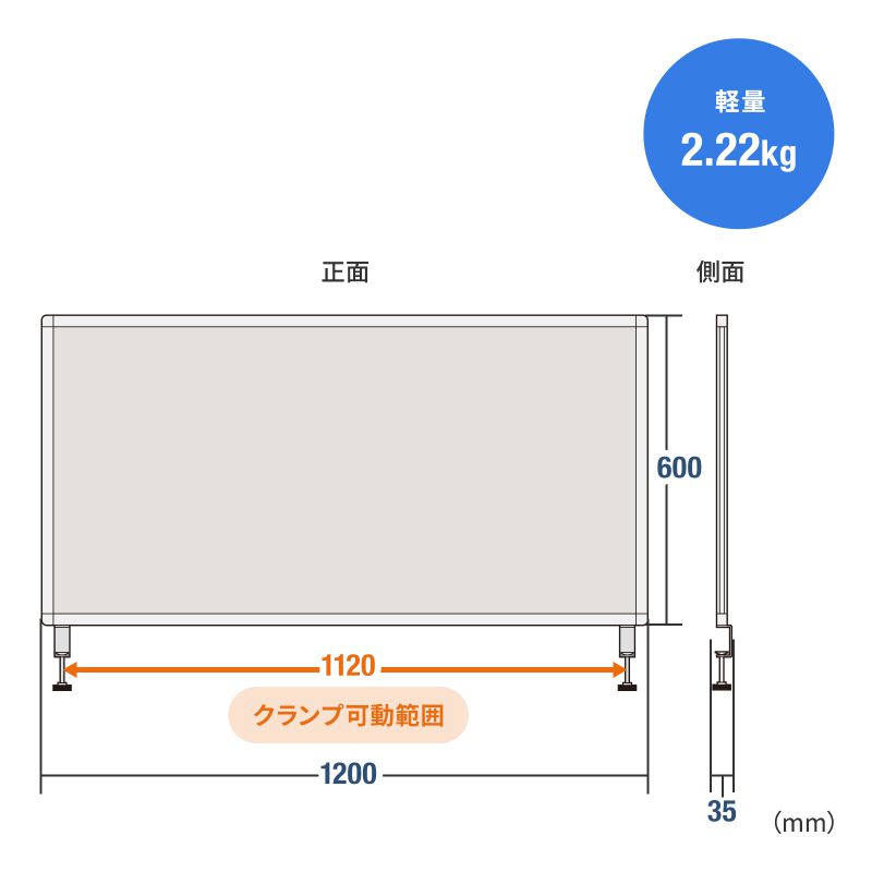 SANWA SUPPLY（サンワサプライ） デスクトップパネル デスク