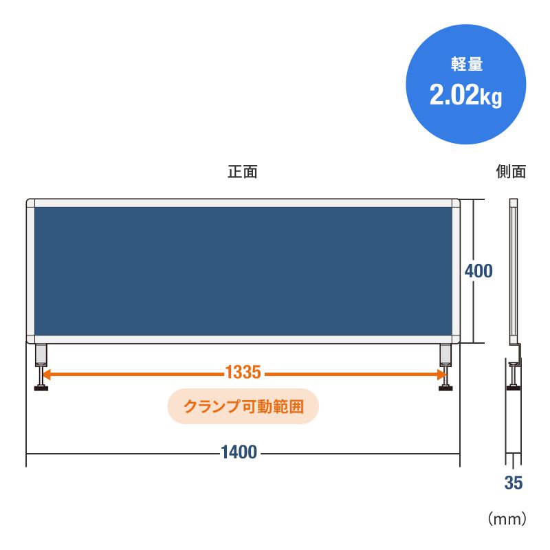 SANWA SUPPLY（サンワサプライ） デスクトップパネル デスク