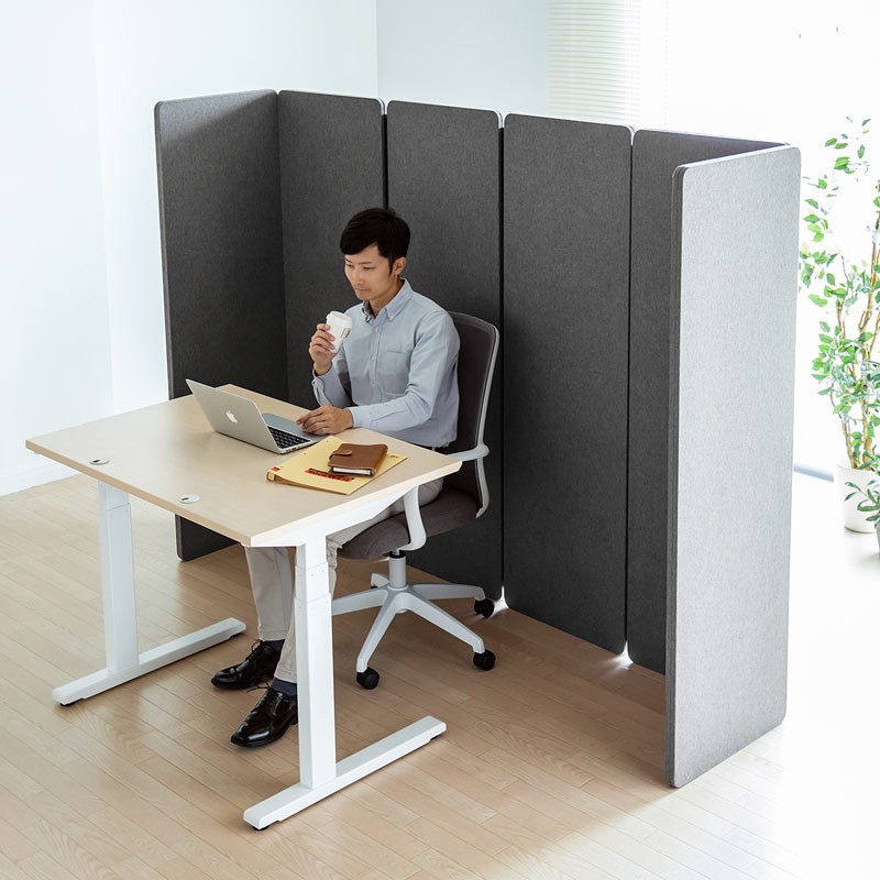 SANWA SUPPLY（サンワサプライ） パーティション 個人ブース H1600