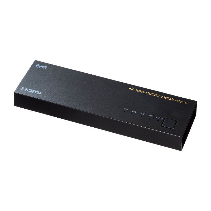 サンワサプライ HDMI切替器 4入力1出力 PS5対応 400-SW029 Amazon.co.jp: サンワダイレクト HDMI 切替器 4K 60Hz 4入力1