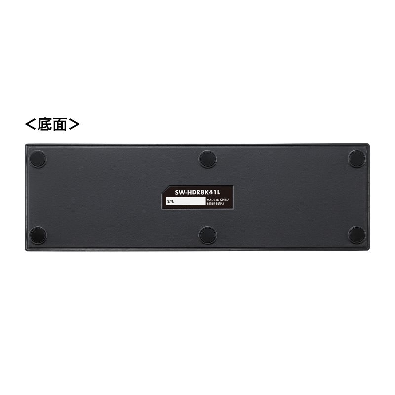 SANWA SUPPLY(サンワサプライ) HDMI切替器 4入力 1出力 8K/60Hz 4K SANWA SUPPLY(サンワサプライ) HDMI切替器 4入力 1出力 8K/60Hz 4K