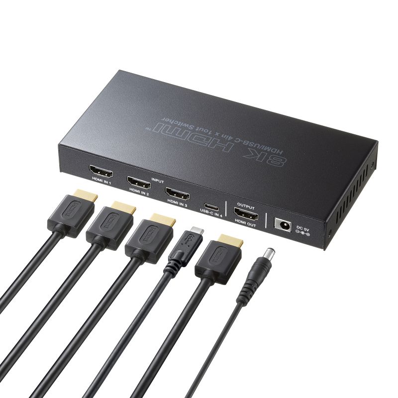 SANWA SUPPLY（サンワサプライ） HDMI切替器 4K/60Hz 8K/120Hz HDR対応
