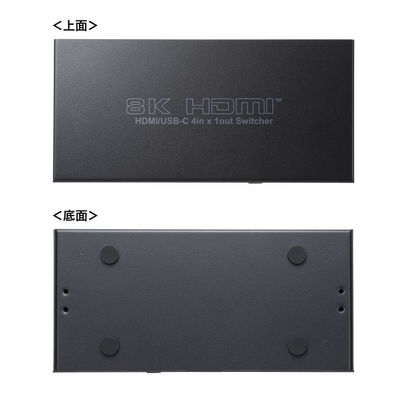 SANWA SUPPLY（サンワサプライ） HDMI切替器 4K/60Hz 8K/120Hz HDR対応
