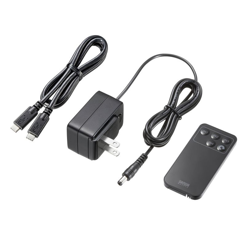 SW-HDR8K41RC【8K対応HDMI切替器(4入力1出力・Type-C入力対応