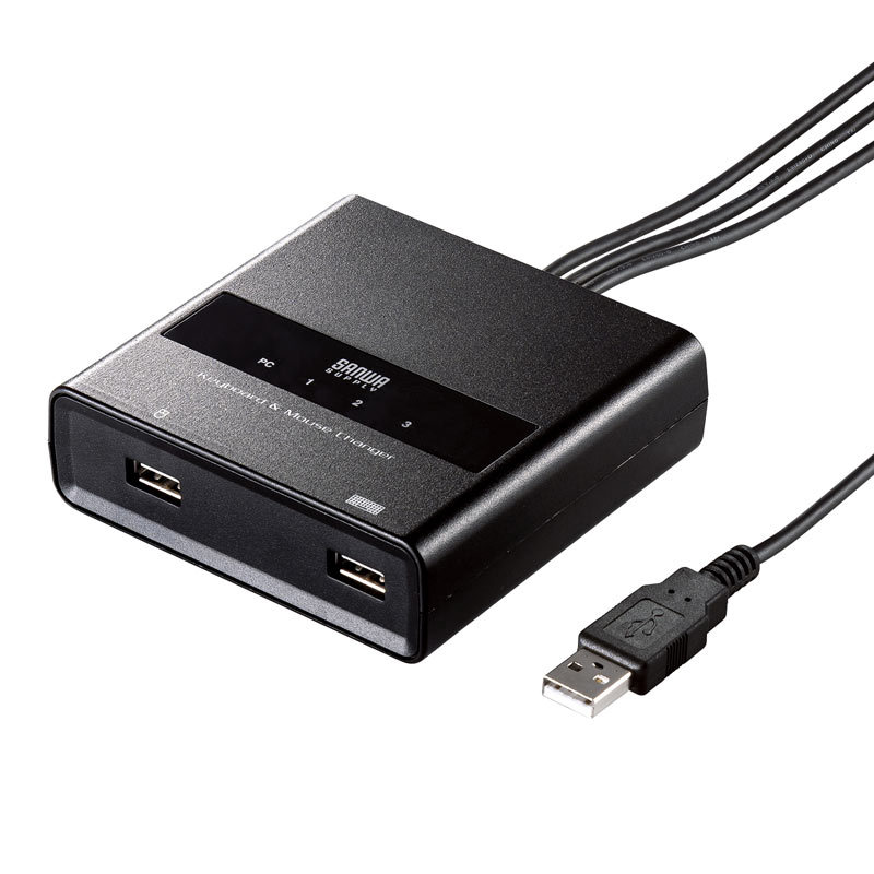 SANWA SUPPLY（サンワサプライ） キーボード マウス用パソコン切替器 3