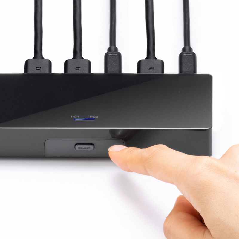 SANWA SUPPLY（サンワサプライ） DisplayPort対応 パソコン自動切替器