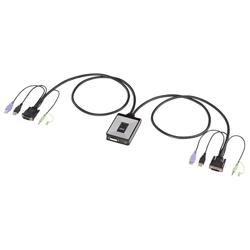 ディスプレイエミュレーション対応DVIパソコン自動切替器 2:1（SW-KVM2DUN） | SANWA SUPPLY | 08