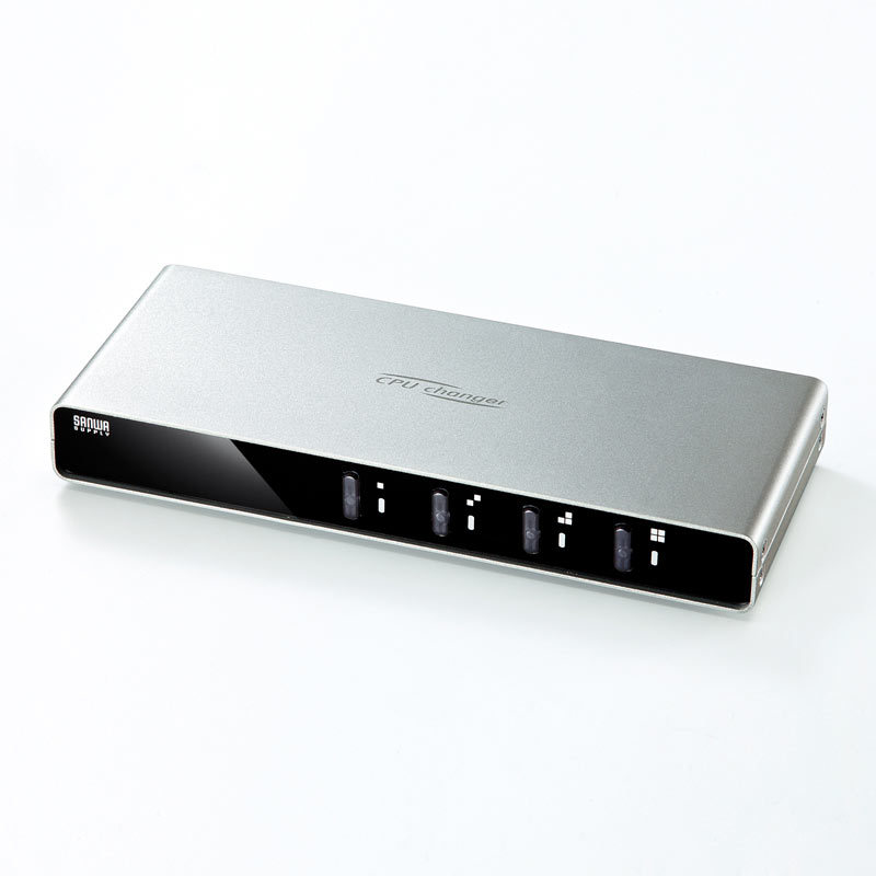 サンワサプライ SANWA SUPPLY SW-KVM2LUN2 自動切替器 SW-KVM2LUN2【パソコン自動切替器（2:1）】1組のUSBキーボード