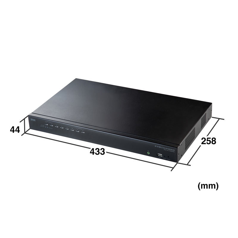 サンワサプライ HDMI対応パソコン自動切替器 8:1（SW-KVM8HU）の画像