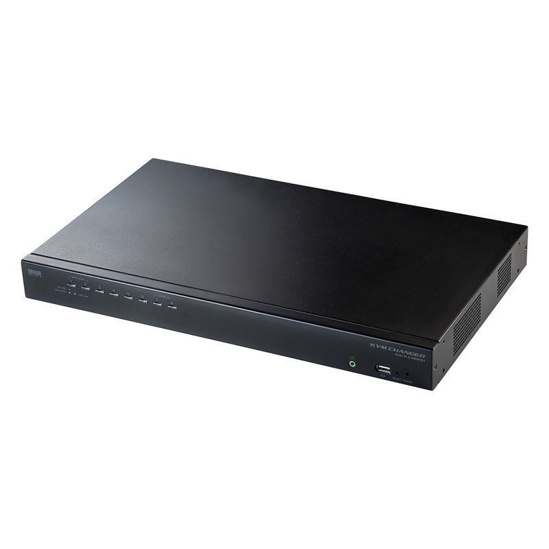 サンワサプライ HDMI対応パソコン自動切替器 8:1（SW-KVM8HU） : sw