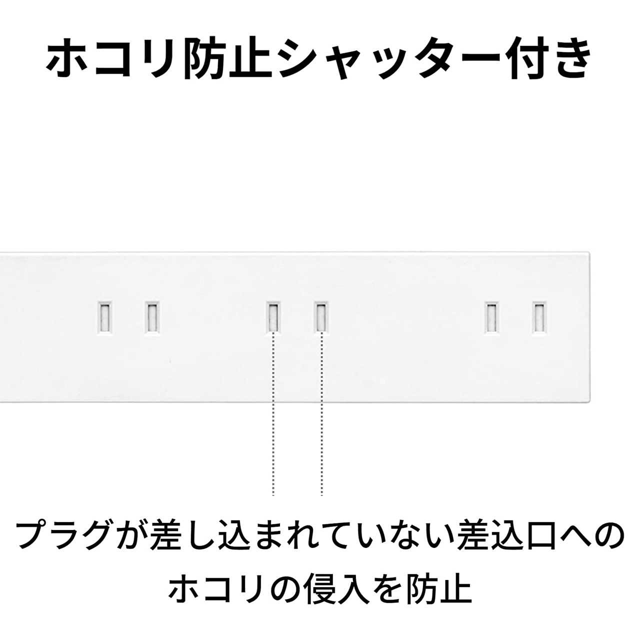 SANWA SUPPLY（サンワサプライ） 電源タップ 10個口 2m 延長コード
