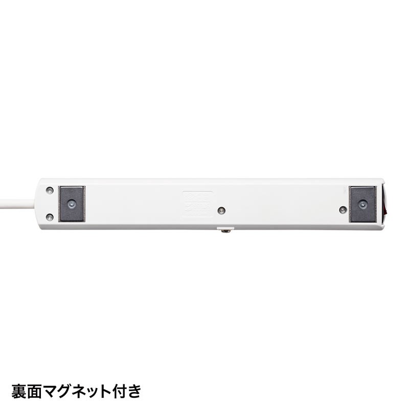 SANWA SUPPLY（サンワサプライ） 電源タップ 抜け止め 3P 6個口 5m