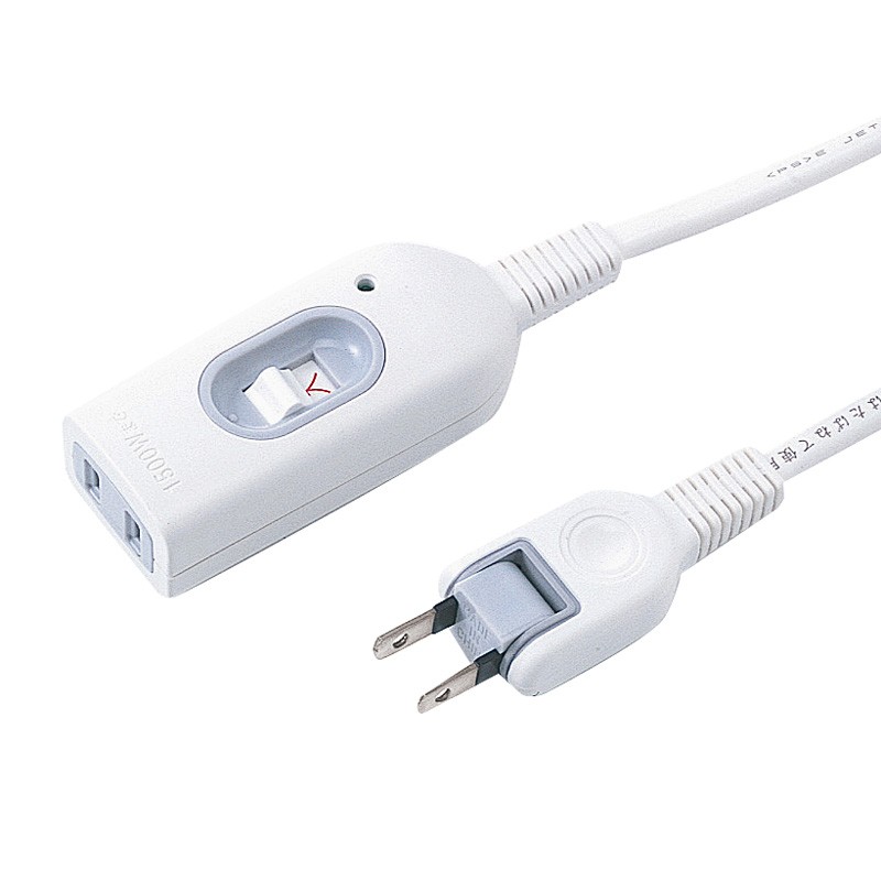 SANWA SUPPLY（サンワサプライ） 中間スイッチ付延長コード 2P 1個口