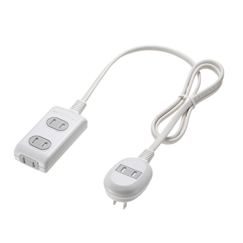 Yahoo! Yahoo!ショッピング(ヤフー ショッピング)電源延長コード 1m 3個口+1個口 合計4個口 2P TAP-B9-1K