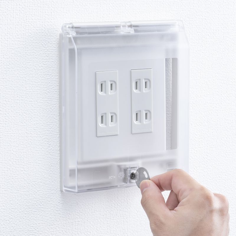 SANWA SUPPLY(サンワサプライ) 壁コンセント エアコン用セキュリティ SANWA SUPPLY(サンワサプライ) 壁コンセント エアコン用セキュリティ