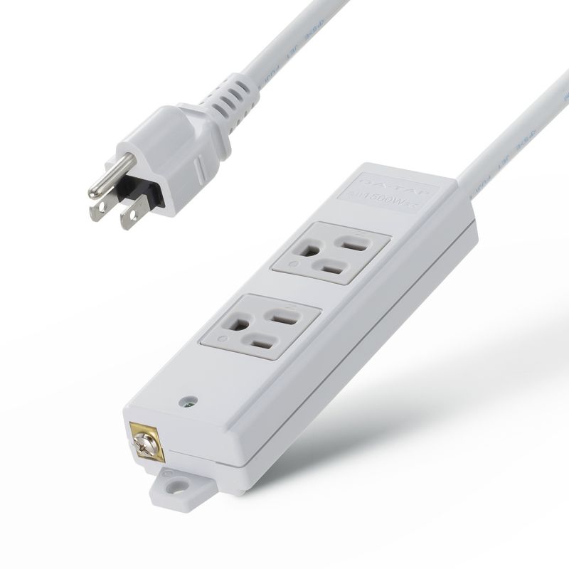 SANWA SUPPLY（サンワサプライ） 工事物件タップ 延長コード 1m 2個口