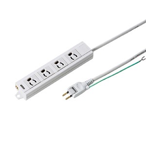 SANWA SUPPLY（サンワサプライ） 電源タップ 延長 3P 4個口 3m