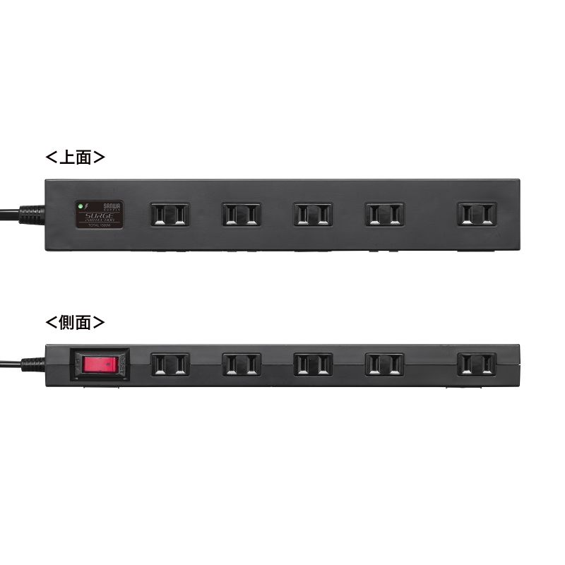 SANWA SUPPLY（サンワサプライ） 電源タップ 10個口 1m 延長コード