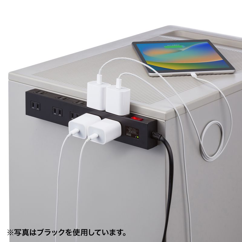 SANWA SUPPLY（サンワサプライ） 電源タップ 10個口 2m 延長コード