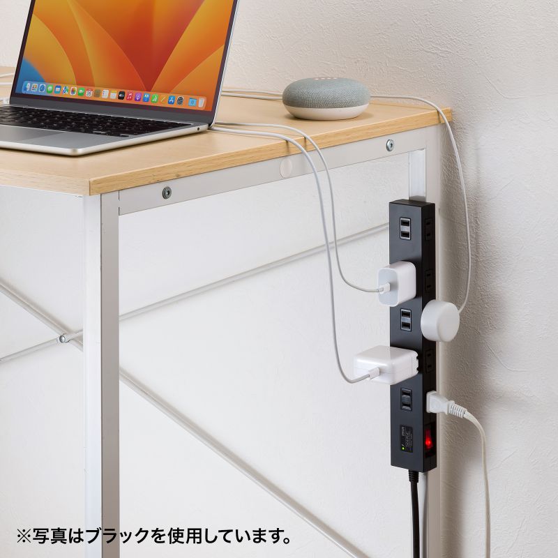 SANWA SUPPLY（サンワサプライ） 電源タップ 10個口 2m 延長コード