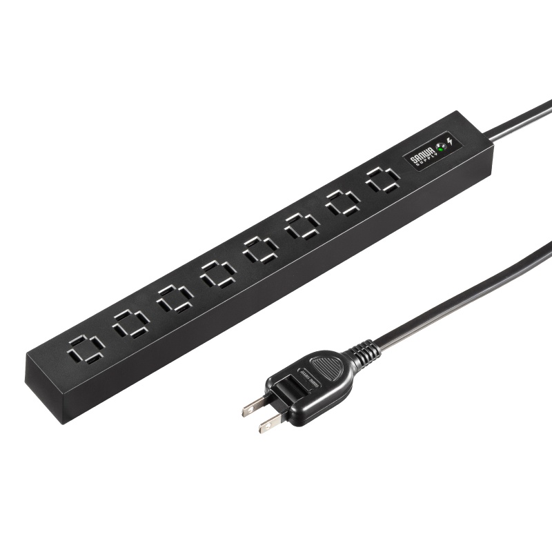SANWA SUPPLY（サンワサプライ） 電源タップ スリムタップ AC8口 縦横