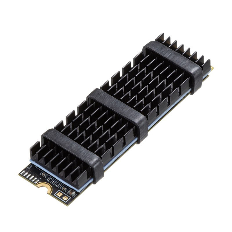 SANWA SUPPLY（サンワサプライ） M.2 SSD用ヒートシンク ブラック TK