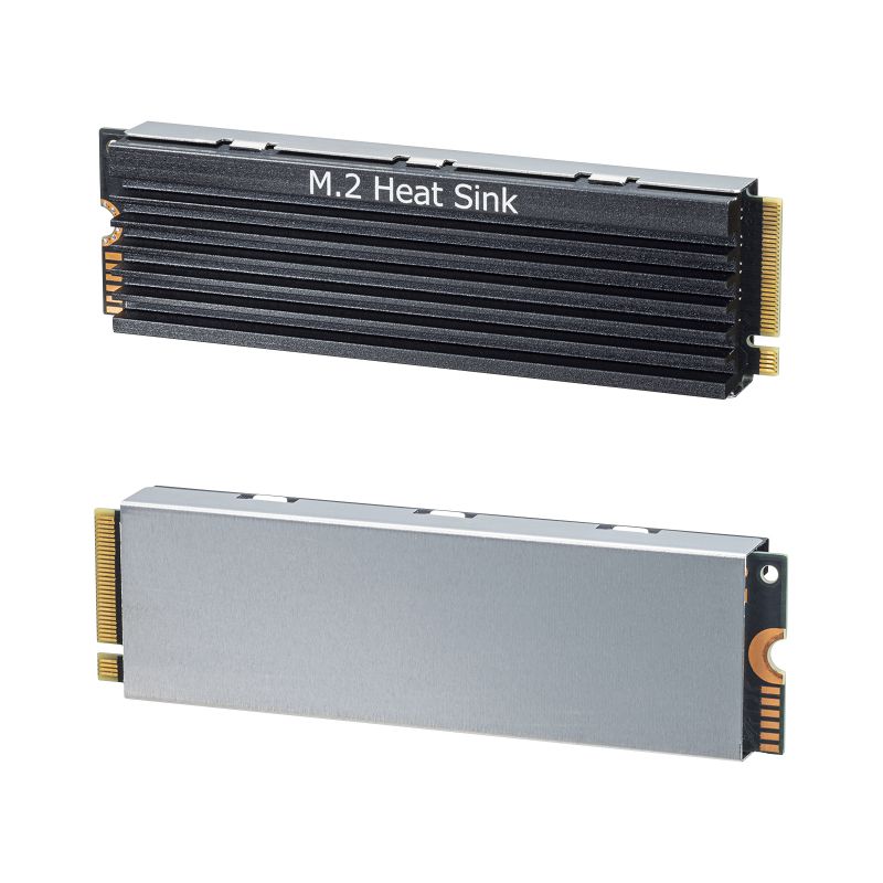 SANWA SUPPLY（サンワサプライ） M.2 SSD用ヒートシンク 両面実装対応