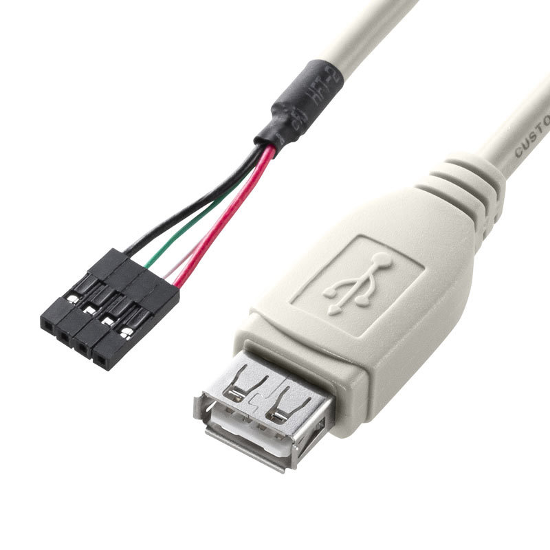 USBケーブル USB Aコネクタ-バラ4P メス（TK-USB2N）｜sanwadirect｜02