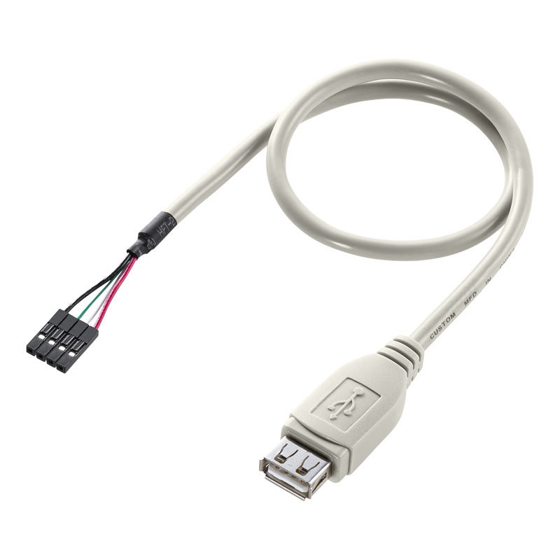 SANWA SUPPLY（サンワサプライ） USBケーブル USB Aコネクタ-バラ4P
