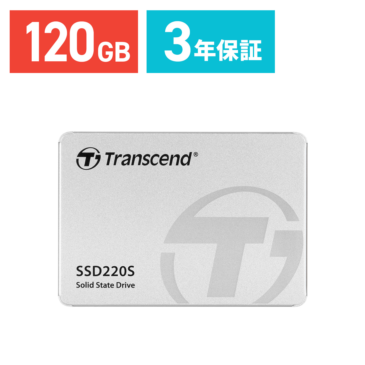 SSD 120GB TS120GSSD220S トランセンド SATA-III 6Gb/s 2.5インチ