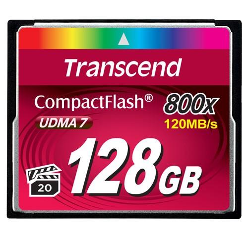 コンパクトフラッシュカード 128GB CFカード　800倍速 Transcend社製 TS128GCF800 5年保証｜sanwadirect｜02