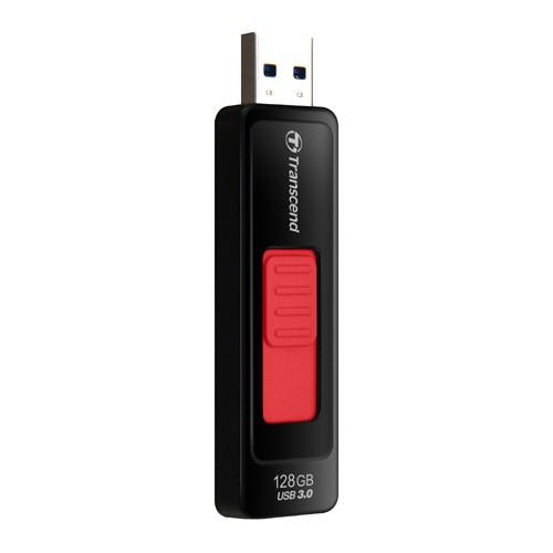 USBメモリ 128GB USB3.0 スライドコネクタ Transcend社製 TS128GJF760 5年保証｜sanwadirect｜02