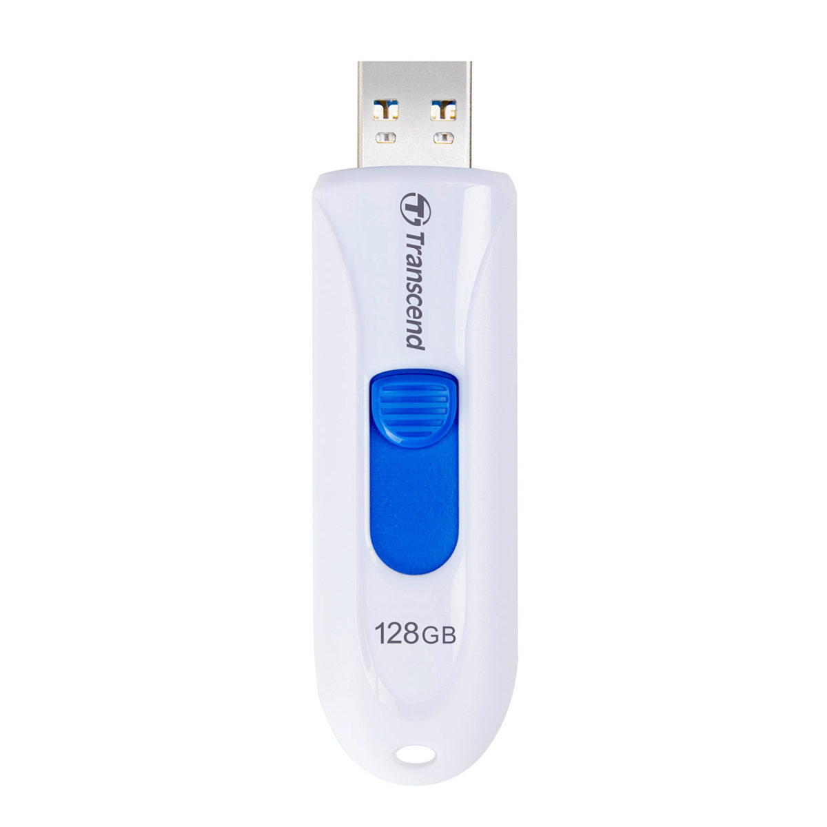 Transcend USBメモリ 128GB USB3.1(Gen1) キャップレス スライド式 JetFlash 790 ホワイト TS128GJF790W  5年保証｜sanwadirect｜02